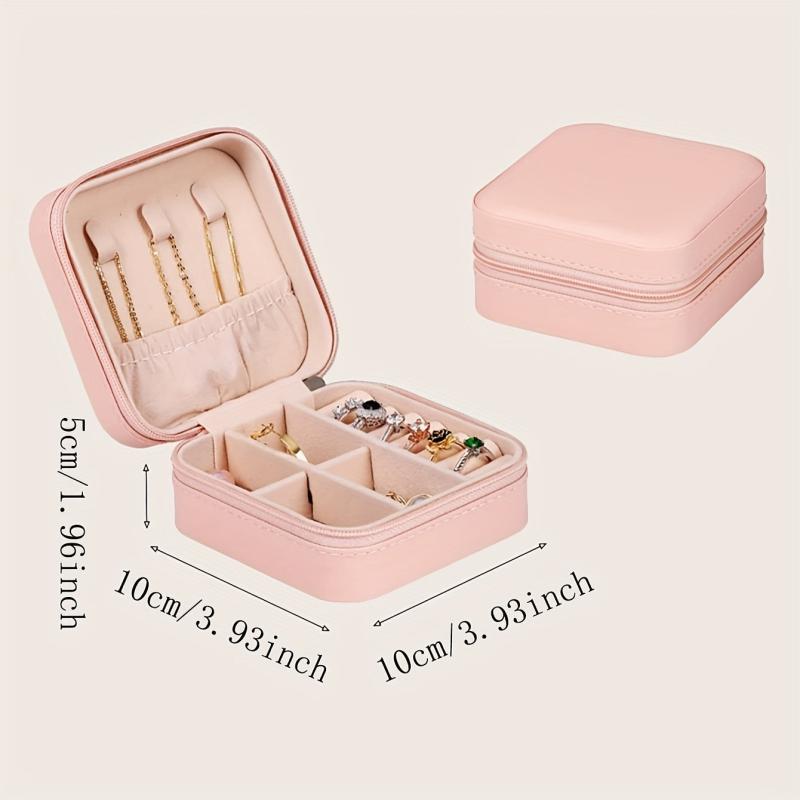 Ornaments Storage Bag Ring Necklace Earrings Box