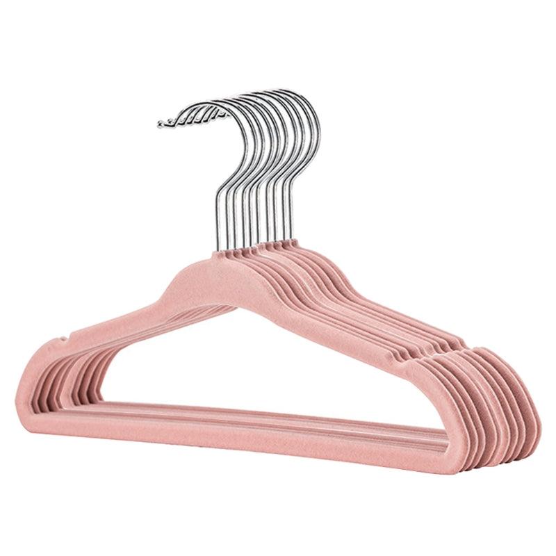 5 Baby Non Slip Velvet Hangers with 360 Swivel Hooks