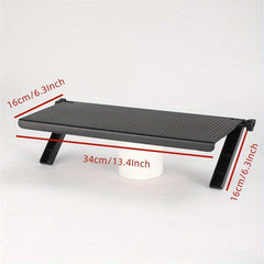 TV Monitor Rack Screen Top Storage Shelf Holder Organizer