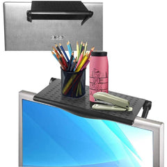 TV Monitor Rack Screen Top Storage Shelf Holder Organizer