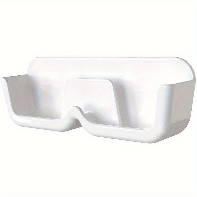 Non-destructive Glasses Storage Rack Bathroom Bedside Bookcase