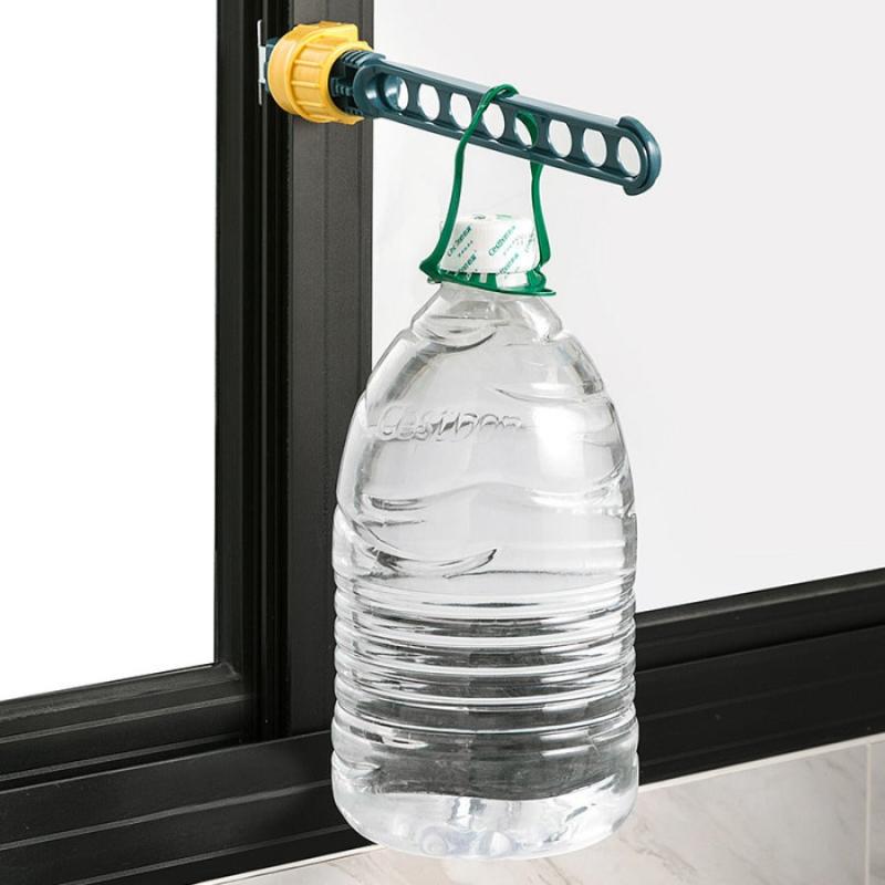 8-Hole Window Buckle Clothes Drying Rack Hanger Portable Travel Hanger