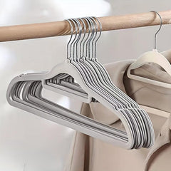 10PCS Velvet Hangers Dry/Wet Dual-use 40.64X22.86 cm