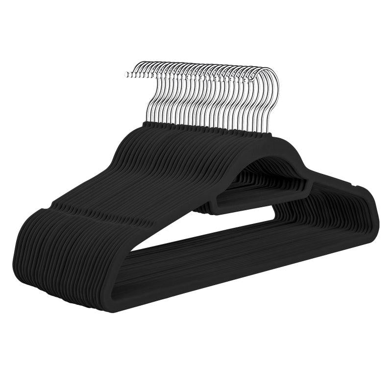 10PCS Velvet Hangers Dry/Wet Dual-use 40.64X22.86 cm