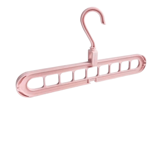 Magic Foldable Drying Rack Nine Holes Hanger