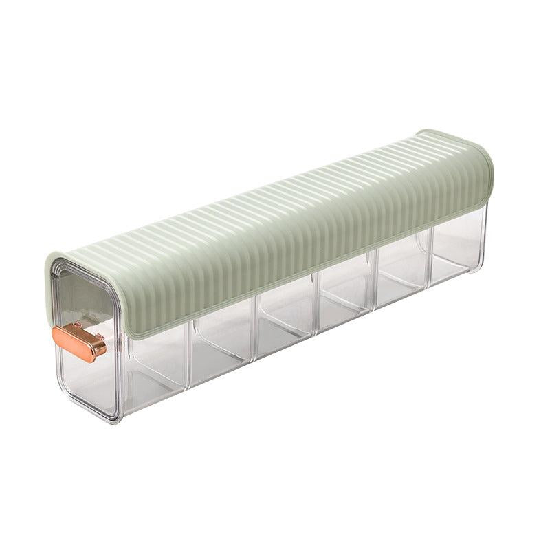 6 Grid Socks Underwear Drawer Organizer - Wall Mounted Acrylic Storage Box