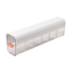 6 Grid Socks Underwear Drawer Organizer - Wall Mounted Acrylic Storage Box