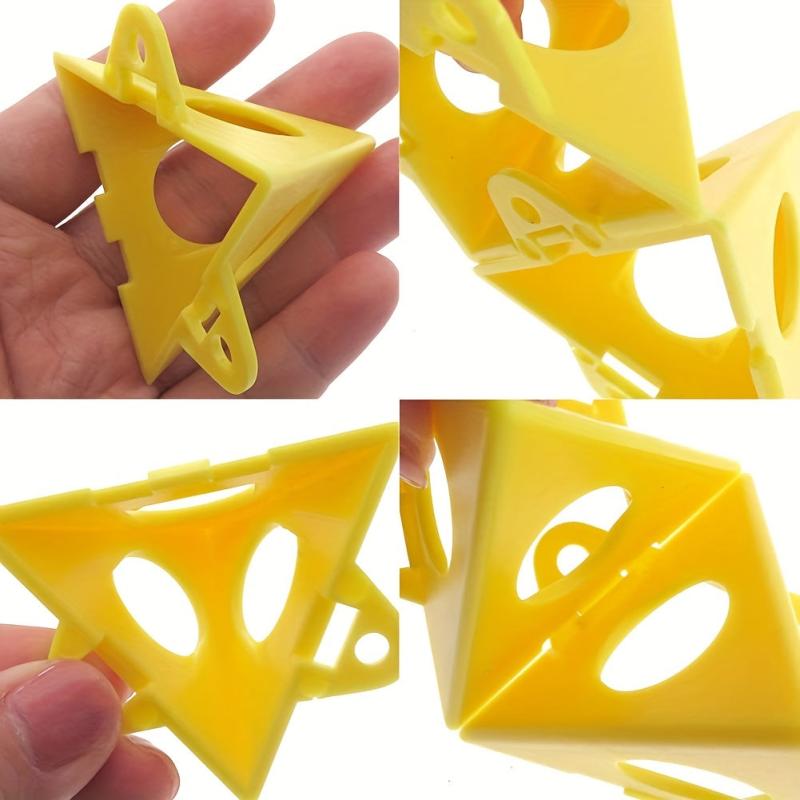 10pcs Pyramid Stands Mini Cone Paint Stands For Canvas and Door Risers