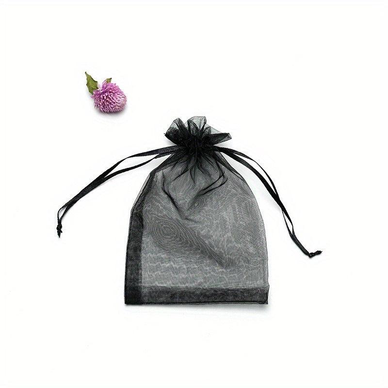 20pcs Jewelry Gift Bags 5 Colors Drawstring Bag Wedding Christmas Candy Gift Bag