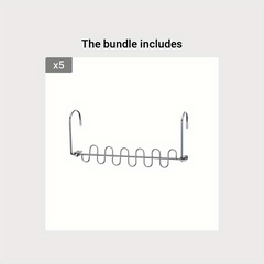 12 Slot Stainless Steel Space Saver Hangers