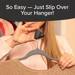 18pcs Ruby Space Triangles Ultra Hanger Hooks for Closet Space - Triple Pack