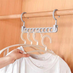 Nine Holes Magic Hanger Household Storage Tool - Clothing Stores