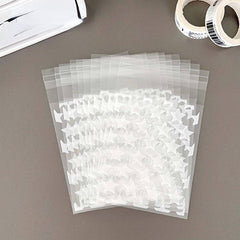 50pcs Star Self adhesive Bag For Card Out Packaging Essential Packaging Bag
