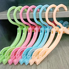 Foldable Travel Hangers Non Slip Lightweight Portable Folding Hanger