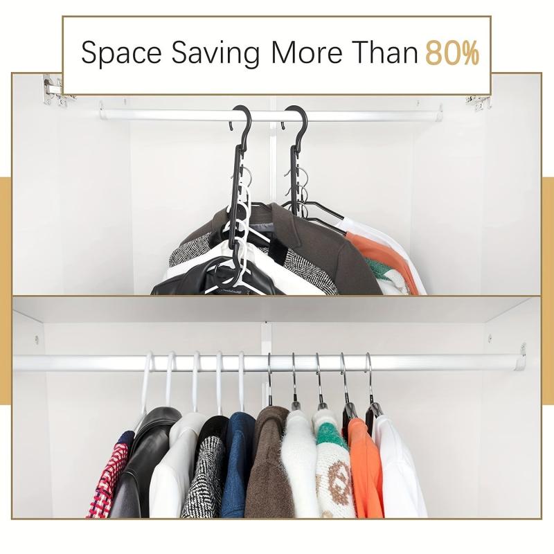 Heavy Duty Plastic Closet Hangers - Closet Organizer