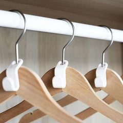 5pcs Hanger Connection Hook Clothes Hangers For Closet Plastic Clothes Rack