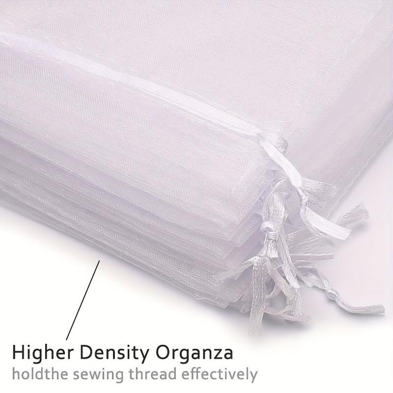 50 100pcs 4x6inch Organza Jewelry Favor Pouches Gift Bags
