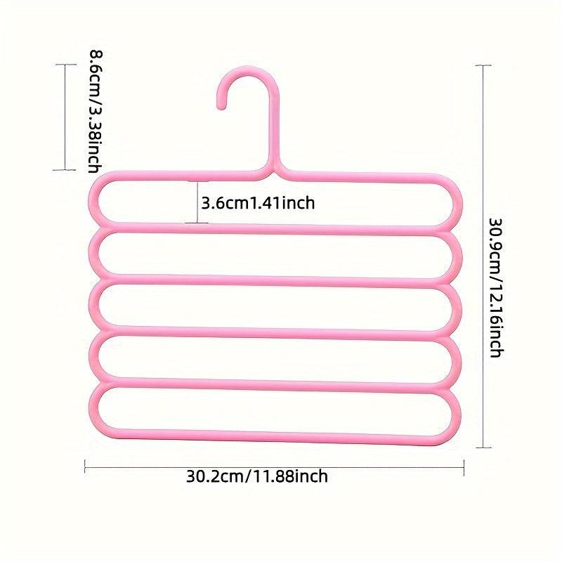 5-Layer Scarf Hanger Trouser Rack