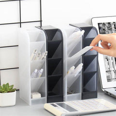 Desktop Storage Box Pen Holder Makeup Brush Data Cable Lipstick