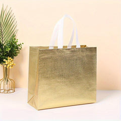 4pcs Laser Non-woven Colorful Laminated Gift Bags for Parties
