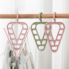 3pcs 9 Hole Space saving Magic Clothes Hanger Closet Organizer