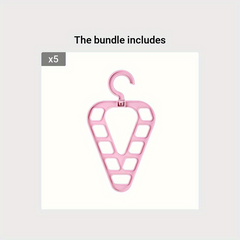 Closet Organizer Clothes Hangers With 9 Holes Space Saving for Wardrobe