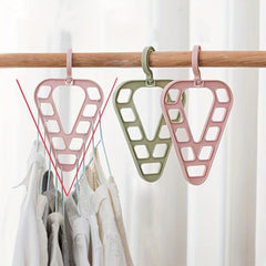Closet Organizer Clothes Hangers With 9 Holes Space Saving for Wardrobe
