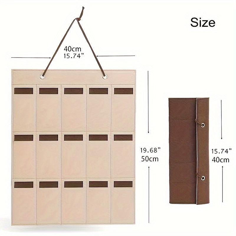 Foldable Sunglasses Storage Bag Wall Mounted Storage Box