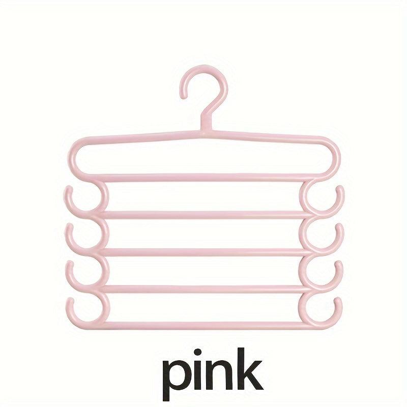 5-Layer Pants Towel Scarfs Racks Storage Organizer