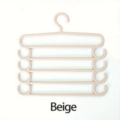 5-Layer Pants Towel Scarfs Racks Storage Organizer