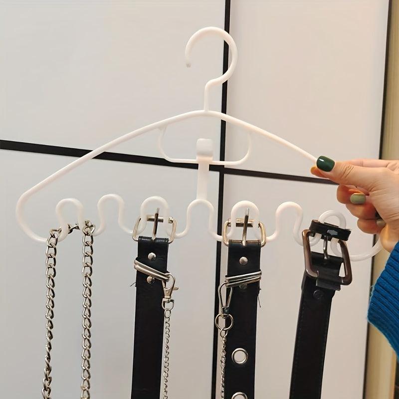 6pcs Non Slip Plastic Clothes Hangers For Large Clothes