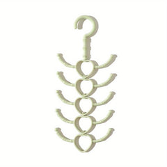 2pcs Rotatable Hanging Clothes Rack 10 Claw Purpose Coat Rack 29 13 0cm