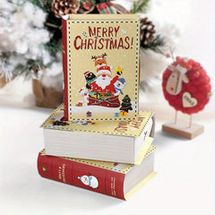 Christmas Gift Box - Santa Claus Print Candy Box