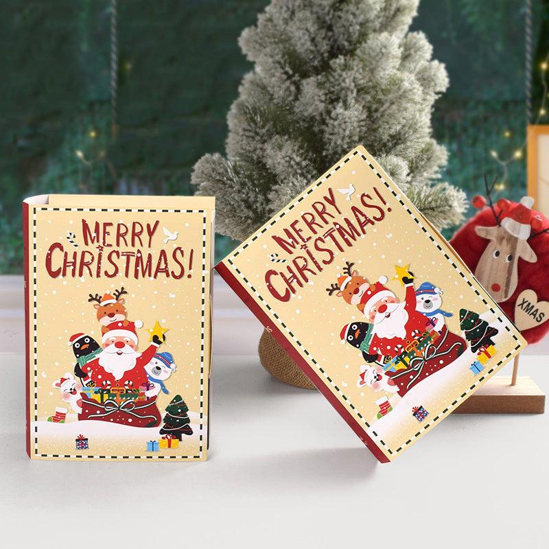 Christmas Gift Box - Santa Claus Print Candy Box