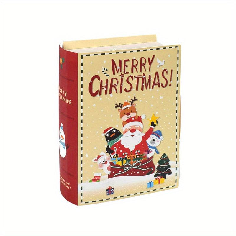 Christmas Gift Box - Santa Claus Print Candy Box