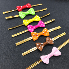 100pcs Golden Thread Bow Tie Packaging for Candy Biscuit