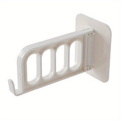 2pcs Foldable 4 hole Hanging Clothes Hangers - Space Saving Storage Organ