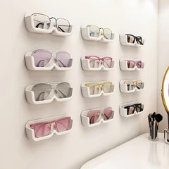 Hanging Sunglasses Storage Rack Wall Mounted Glasses Box