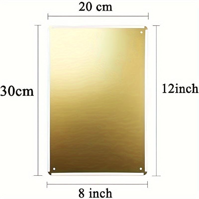 Funny Bathroom Signs Metal Tin Sign Bathroom Decor 30x20 cm