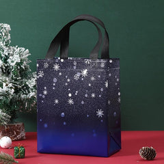 6pcs Christmas Gift Bags Eco-friendly Small Candy Bags