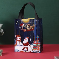 6pcs Christmas Gift Bags Eco-friendly Small Candy Bags