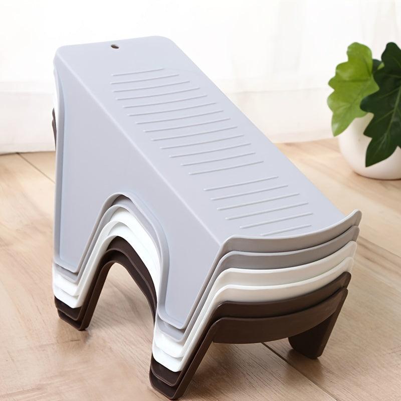 Double Layer Shoe Storage Rack Plastic Shoe Cabinet