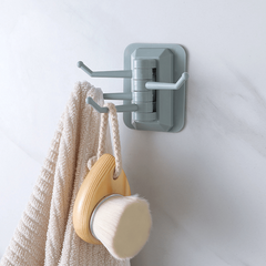 3pcs Seamless Adhesive Bathroom Wall Towel Hook