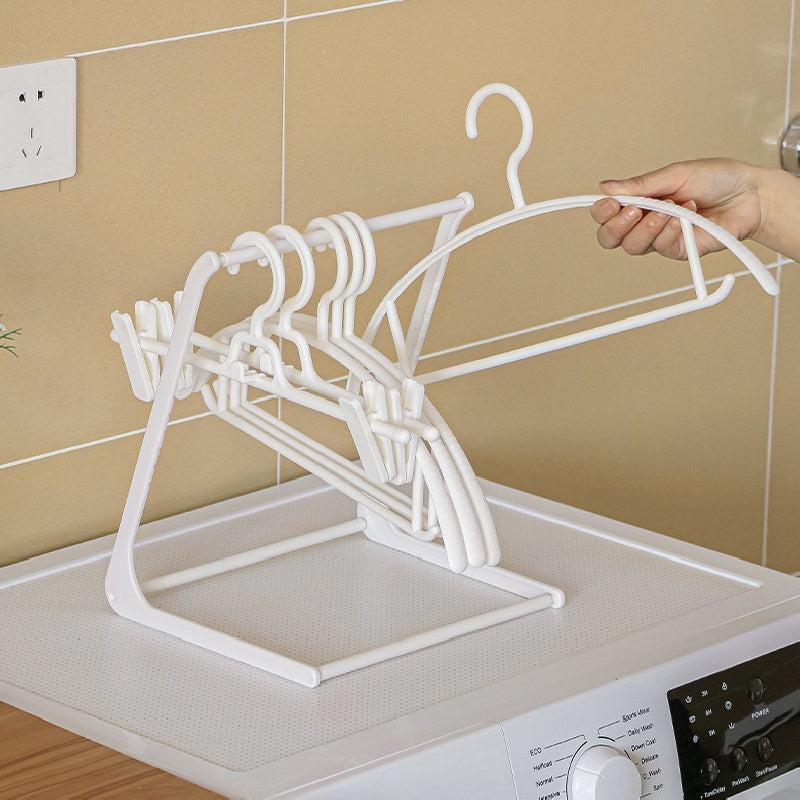 Clothes Hanger Storage Shelf Floor Rack Towel Rack Home Washing Machine Shelf