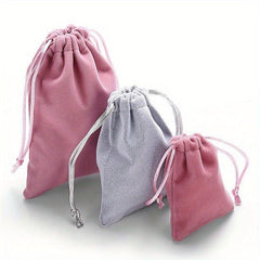 Cloth Bag Jewelry Storage Drawstring Pocket