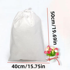 Non-woven Drawstring Storage Bag for Clothes and Toys