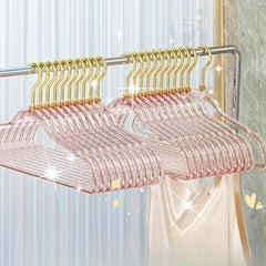 Glitter Hangers Non Slip Hanging Rack Thickened Traceless Clothes H