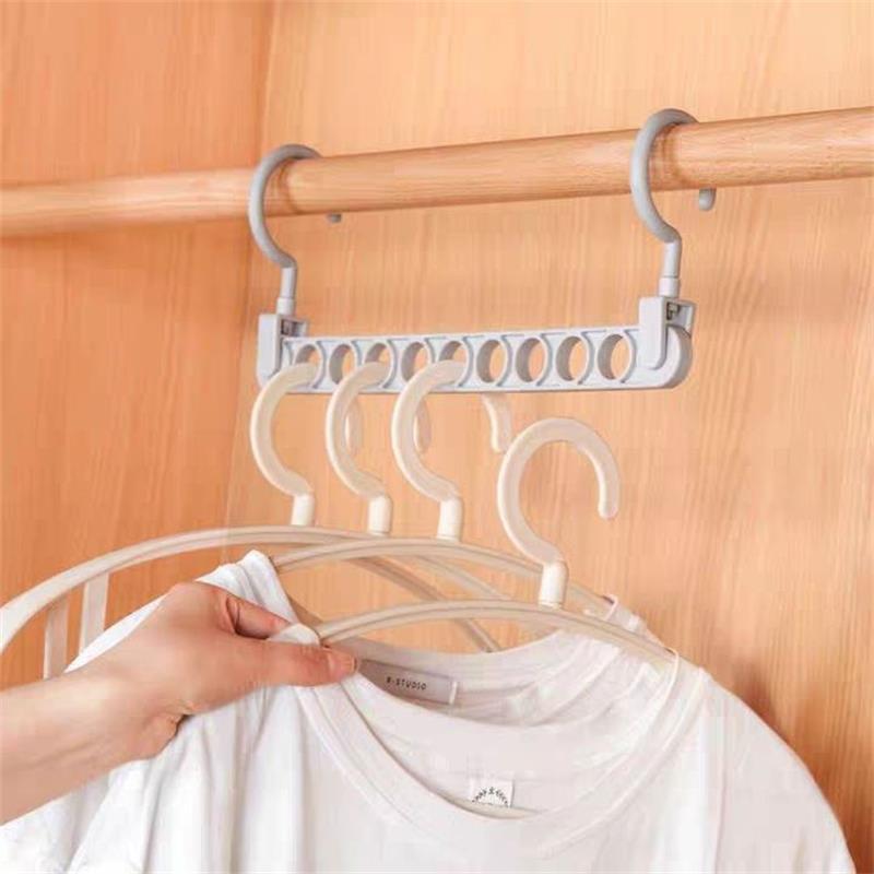 9-Hole Magic Hanger Household Storage Artifact