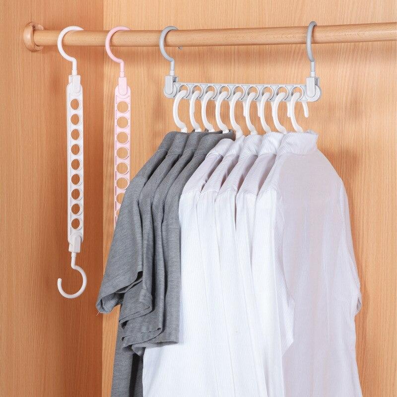 9-Hole Magic Hanger Household Storage Artifact