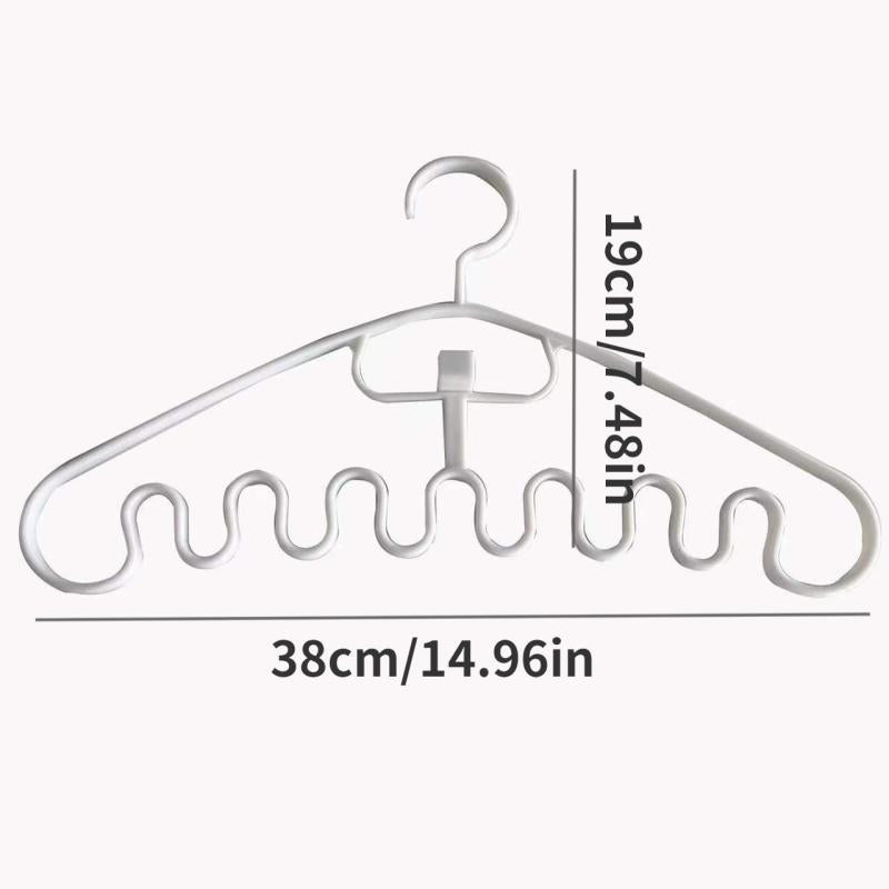 Wave Shape Hangers Storage Racks for Clothing Stores
